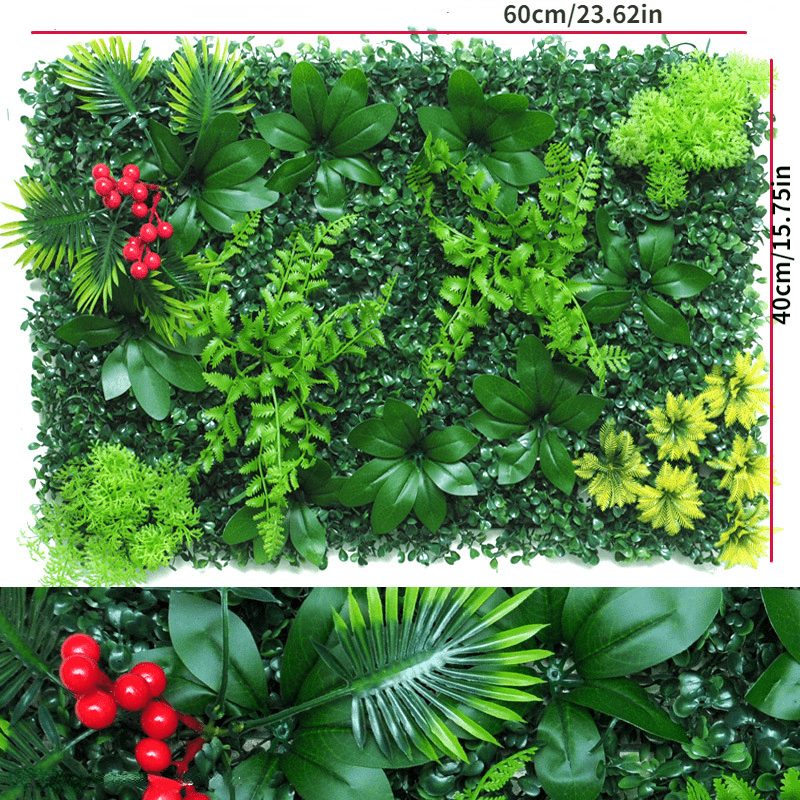 Artificial green wall with background, plants for front door, lawn grass wall, and artificial plant wall.