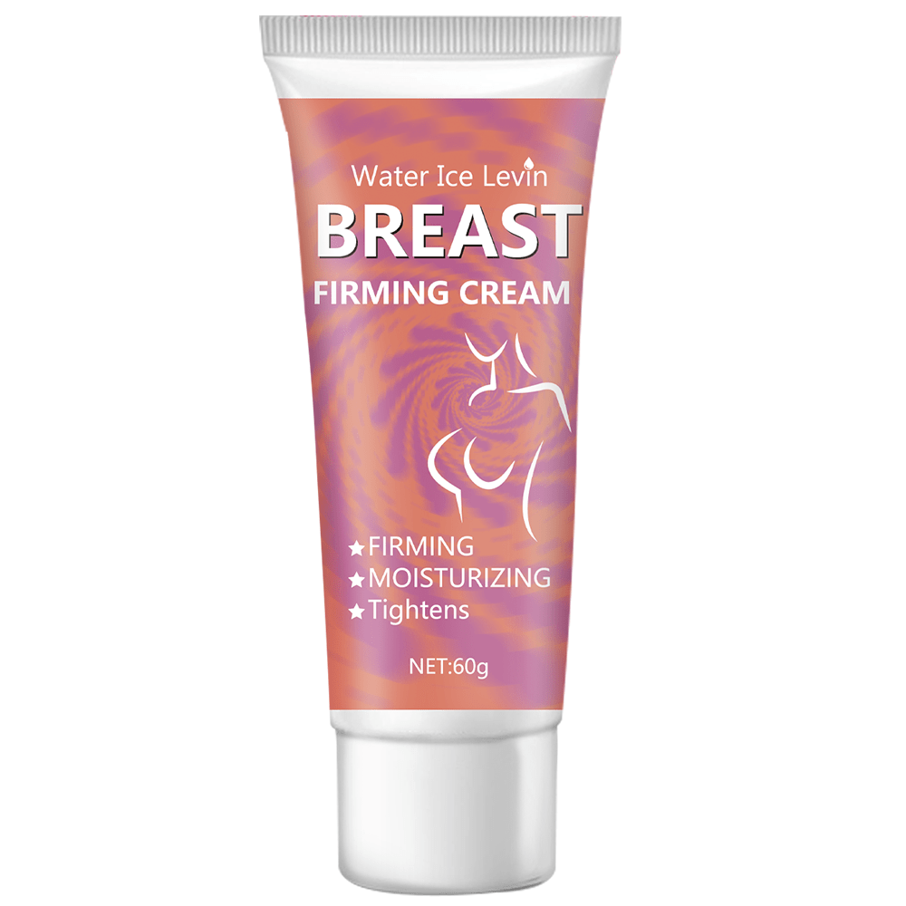 Water Ice Levin Breast Firming Cream 60g for Women Post-Pregnancy and General Use, with Lactic Acid, Hyaluronic Acid, Vitamin C, E, and Nicotinamide.