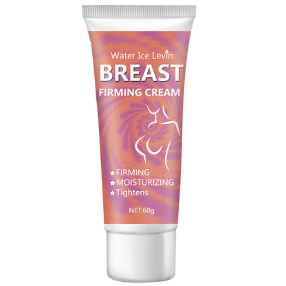 Water Ice Levin Breast Firming Cream 60g for Women Post-Pregnancy and General Use, with Lactic Acid, Hyaluronic Acid, Vitamin C, E, and Nicotinamide.