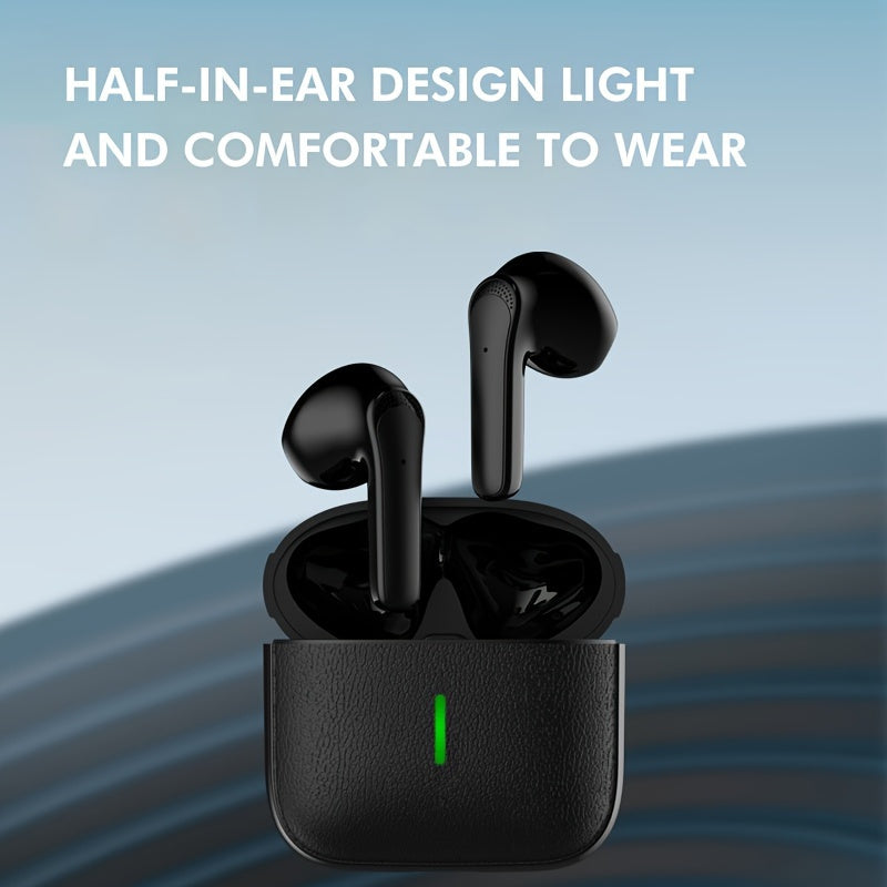 Introducing the latest wireless earbuds with long battery life, designed for sports and gaming, featuring USB charging and noise cancellation for calls.