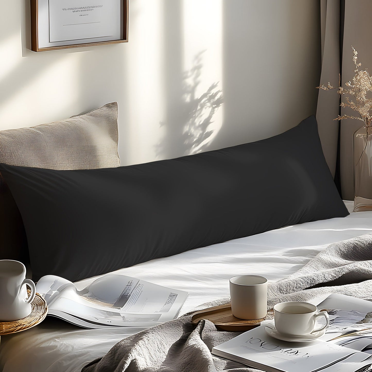 Indulge in the comfort of our luxurious twill natural fiber pillowcase, designed to be soft, breathable, and machine washable for your convenience. Ideal for use in bedrooms, guest rooms, and hotels, this pillowcase also makes a perfect gift for