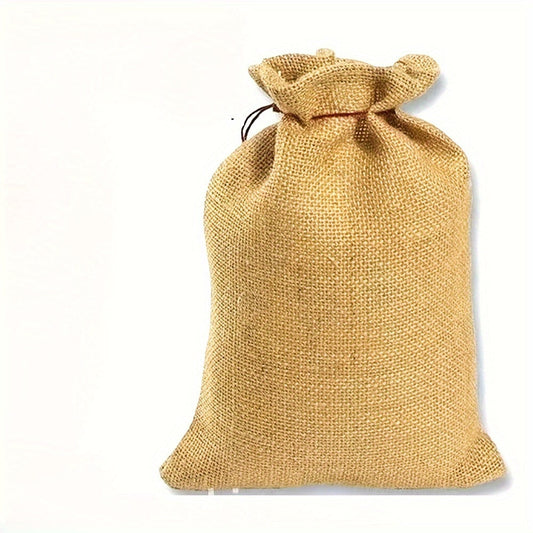 Set of 2 or 4 Burlap Bags: Ideal for Organizing, DIY Projects, or Adding a Rustic Touch to Your Home