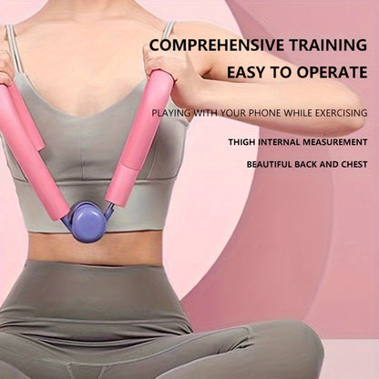 Multifunctional muscle toning device for home health and fitness, targeting thighs, butt, and pelvic floor. Perfect for postpartum recovery and daily 10-minute workouts.