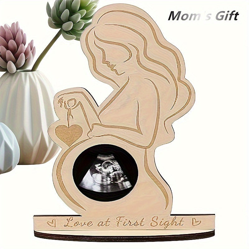 Ultrasound Frame for Pregnant Wife - Perfect Gift for Christmas, Halloween, Thanksgiving, New Year's, and Valentine's Day. Creative and Thoughtful Present to cherish the special moment.