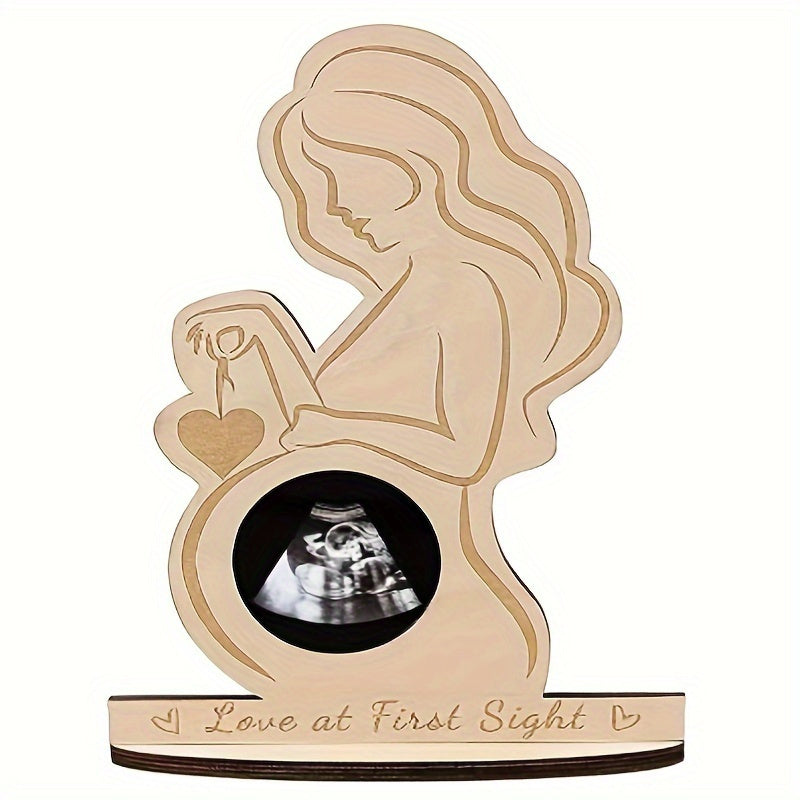 Ultrasound Frame for Pregnant Wife - Perfect Gift for Christmas, Halloween, Thanksgiving, New Year's, and Valentine's Day. Creative and Thoughtful Present to cherish the special moment.