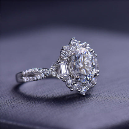 The versatile 925 Sterling Silver Moissanite Engagement Ring, featuring a stunning 1.5 carat stone, is perfect for all occasions throughout the year. Whether it's for daily wear, parties, or as a special gift for Thanksgiving and the holidays, this ring