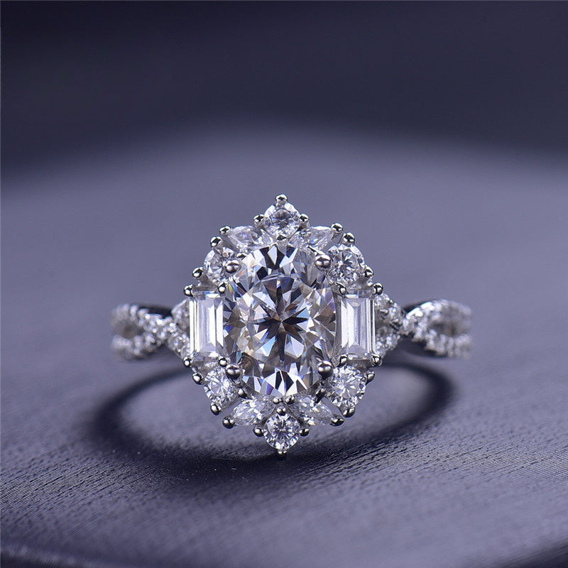 The versatile 925 Sterling Silver Moissanite Engagement Ring, featuring a stunning 1.5 carat stone, is perfect for all occasions throughout the year. Whether it's for daily wear, parties, or as a special gift for Thanksgiving and the holidays, this ring