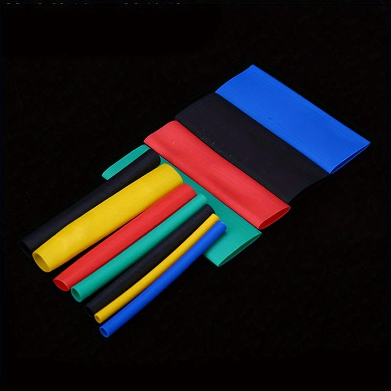 Thermoresistant heat-shrink tubing kit for electrical cable insulation protection.