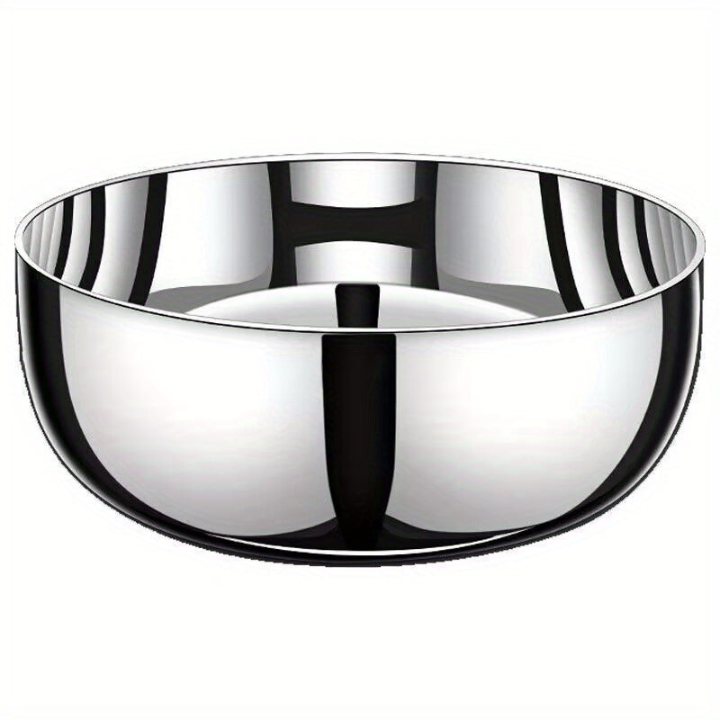 Rust-Resistant Stainless Steel Kitchen Basin with Multifunctional Design - Ideal for Soup, Hot Pot, and Batter Mixing