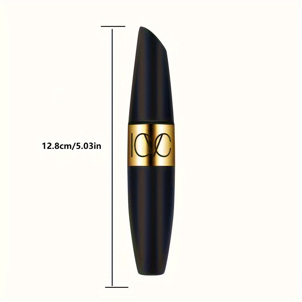 Ultra-Black Volumizing Mascara - Waterproof, long-lasting formula enhances eyelash length for all skin types.