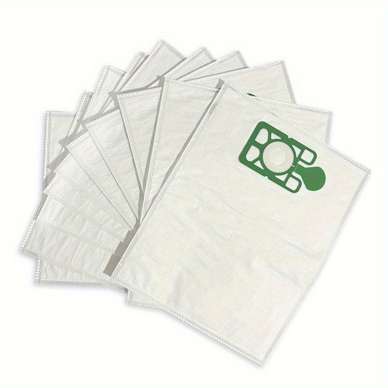 10 pieces of HEPA Vacuum Dust Bags suitable for Numatic NVM-1CH, designed to be compatible with Henry HVR200A, Hetty HET200A, James JVP180, and Henry Micro HVR200m. These disposable replacement bags offer high filtration performance.