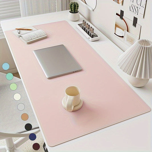 Large Premium PU Leather Desk Mat - Non-Slip, Waterproof, Stain-Resistant, and Elegant – Perfect for Office, Study, or Home Use – Available in a Variety of Sizes