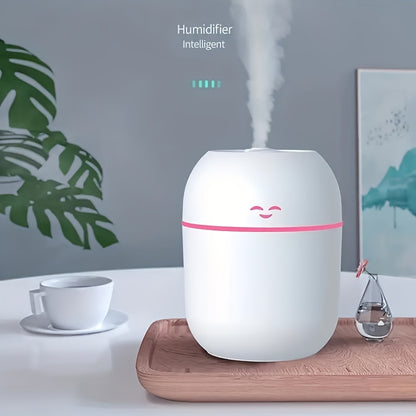 DYFDYF Portable Humidifier, Facial Steam & Aromatherapy Atomizer, USB Powered, Multi-Use in Home, Car, & Various Rooms, Plastic Material