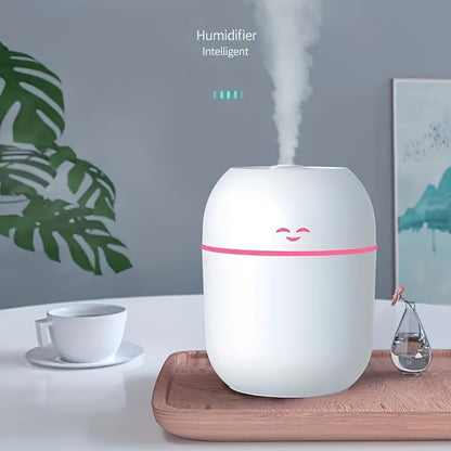 DYFDYF Portable Humidifier, Facial Steam & Aromatherapy Atomizer, USB Powered, Multi-Use in Home, Car, & Various Rooms, Plastic Material