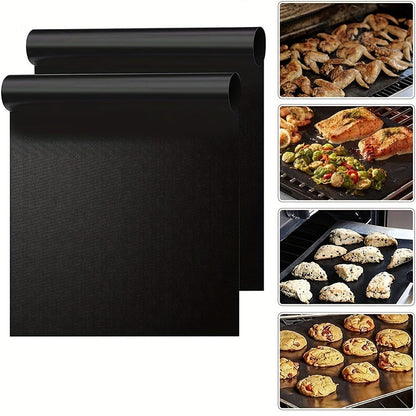 Lead-Free Polycarbonate Baking Mat ideal for Home Oven and Gas Stove, Heat Resistant, Universal Fit - Perfect Kitchen Accessory for Camping and Barbecue