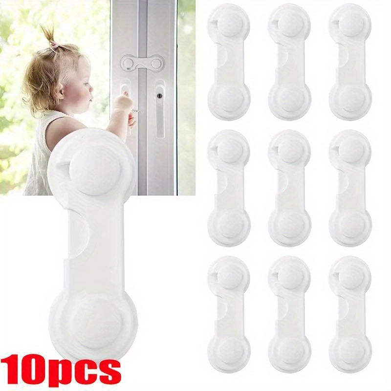 2-4 pieces of Child Safety Protector Set with Multi-functional Child Safety Locks for Cupboards, Cabinets, and Drawers