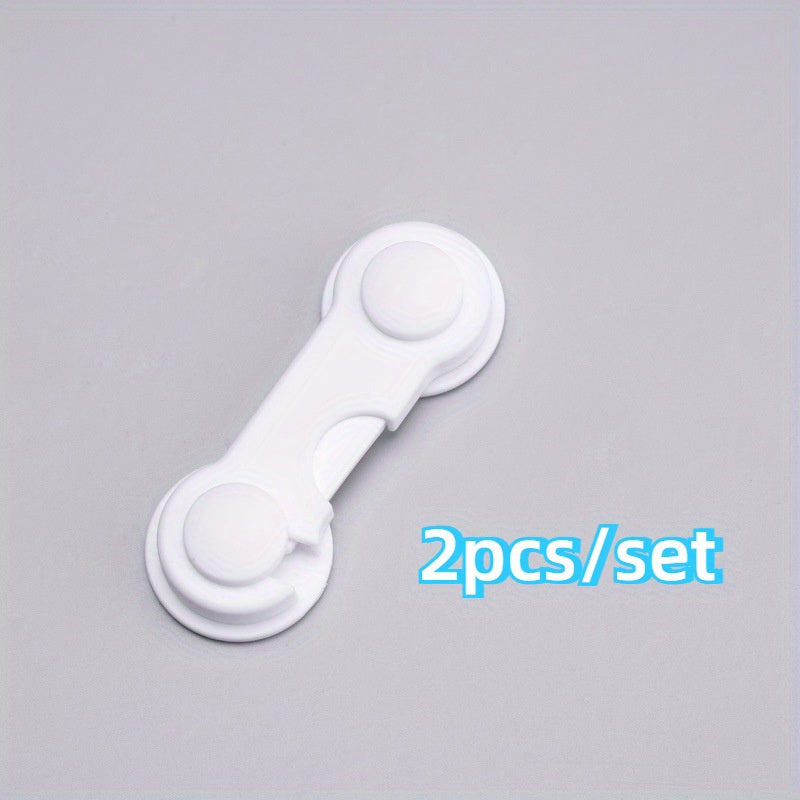 2-4 pieces of Child Safety Protector Set with Multi-functional Child Safety Locks for Cupboards, Cabinets, and Drawers