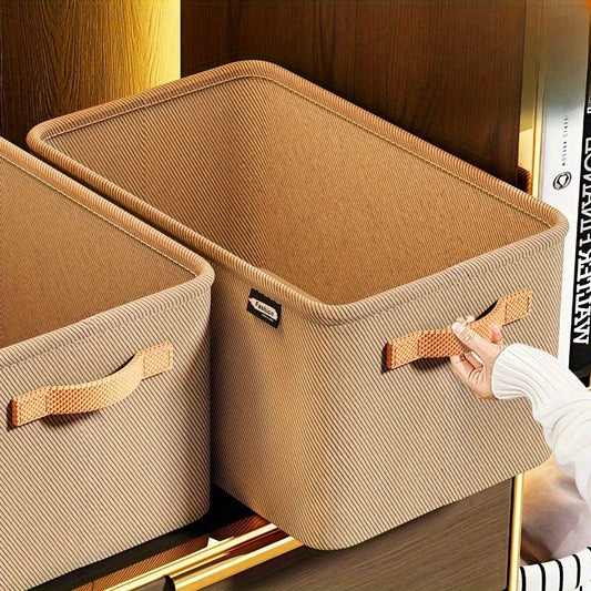 Multi-functional storage basket featuring a sturdy steel frame - Perfect for organizing clothes, tools, and other items - Great for using in homes, dorms, and outdoors.