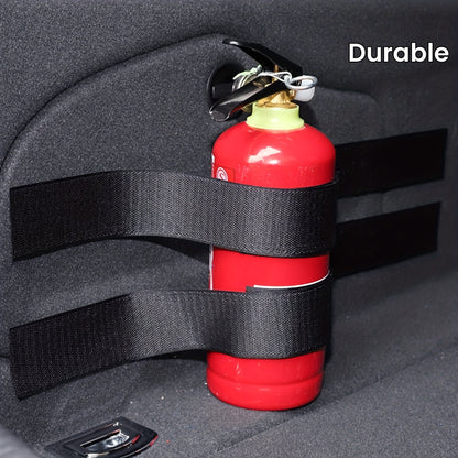 Fire extinguisher seat belts for emergency vehicles, multi-pack of durable firefighter protective clothing.