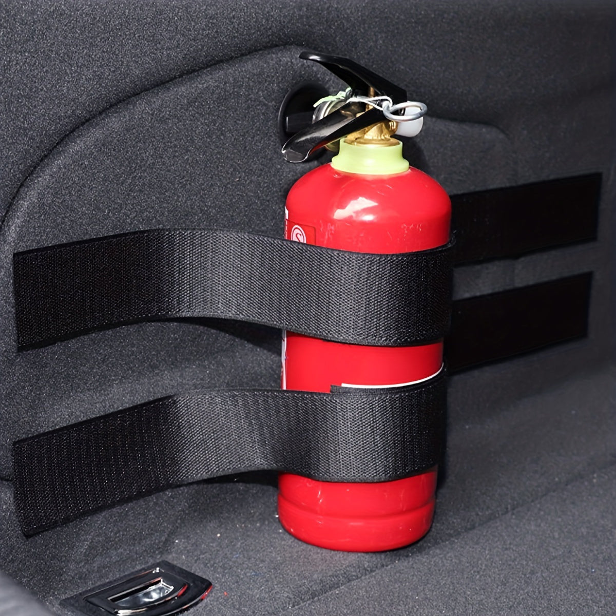 Fire extinguisher seat belts for emergency vehicles, multi-pack of durable firefighter protective clothing.