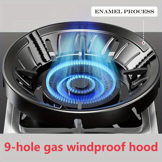 Gas Stove Windproof Cover - Energy Saving, 1 Piece, Ideal for Cooking and Kitchen Supplies.