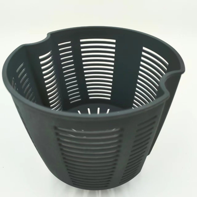 Water filter basket for Thermomix TM5/TM6, made of food-grade nylon material with a lid. Features an overflow prevention mesh pot for enhanced cooking and food preparation.