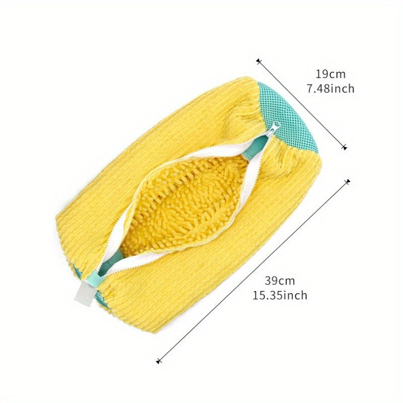 Premium Shoe Cleaning Bag with Soft Bristle Brush - Suitable for Sneakers & Sports Footwear, Reusable and Anti-Deformation