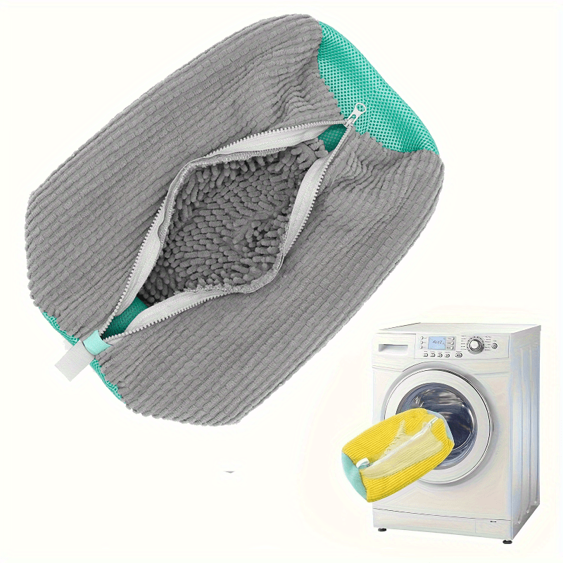 Premium Shoe Cleaning Bag with Soft Bristle Brush - Suitable for Sneakers & Sports Footwear, Reusable and Anti-Deformation