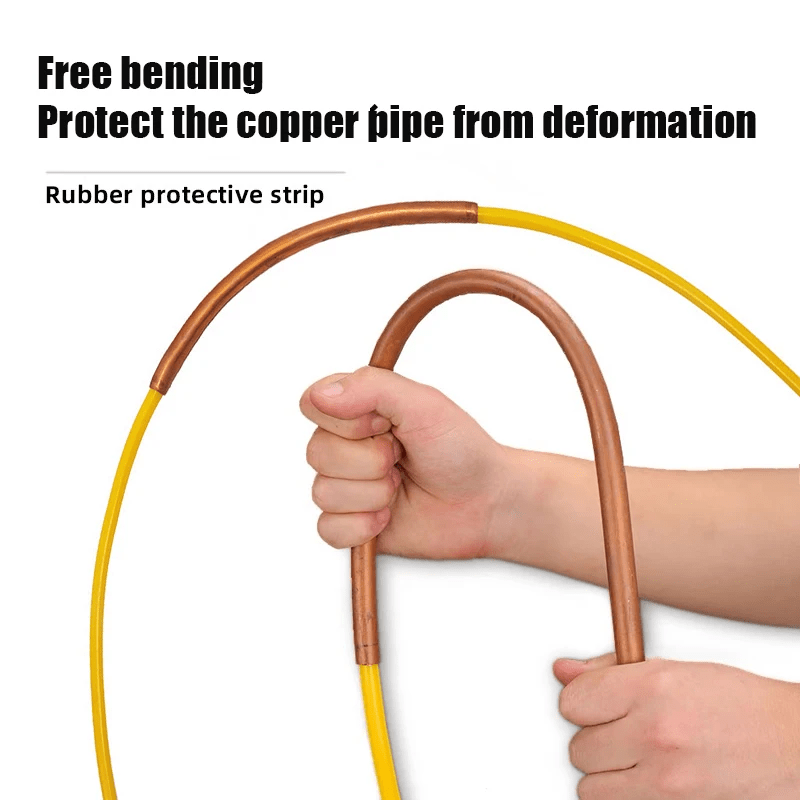 Защитите свои медные трубы с помощью 1шт Air Copper Pipe Protector CT-205. Этот инструмент оснащен инструментом для гибки пластиковых труб PE и обеспечивает 4м защиты от деформации для ваших медных труб. Попрощайтесь с любыми проблемами деформации с этим