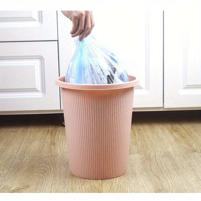 Household Garbage Bags: 3 or 7 Pieces, Disposable, Rollable, Colorful, Flat Pouches in Random Colors