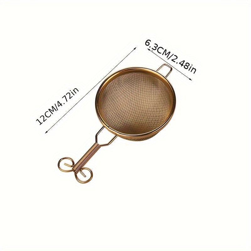 Metal Tea Filters, Stainless Steel Tea Leak Filter Mesh, Tea Set Accessories for Home Use on Tea Tables. Kitchen Tools and Supplies.