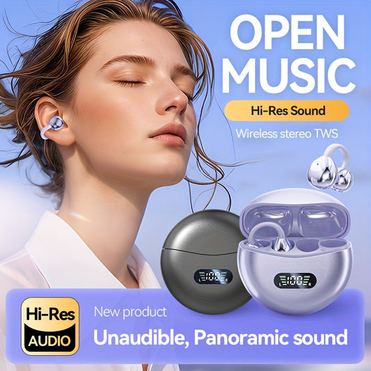 Wireless Hi-Res earbuds with LED display, HIFI sound, long battery life, wireless-compatible, and touch controls. Perfect for gaming, exercise, calls, and more.