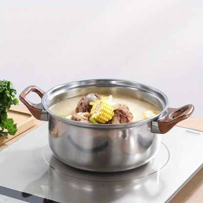 The Versatile Stainless Steel Cookware Set - Ideal for Home Kitchens and Entertaining at Dinner Parties