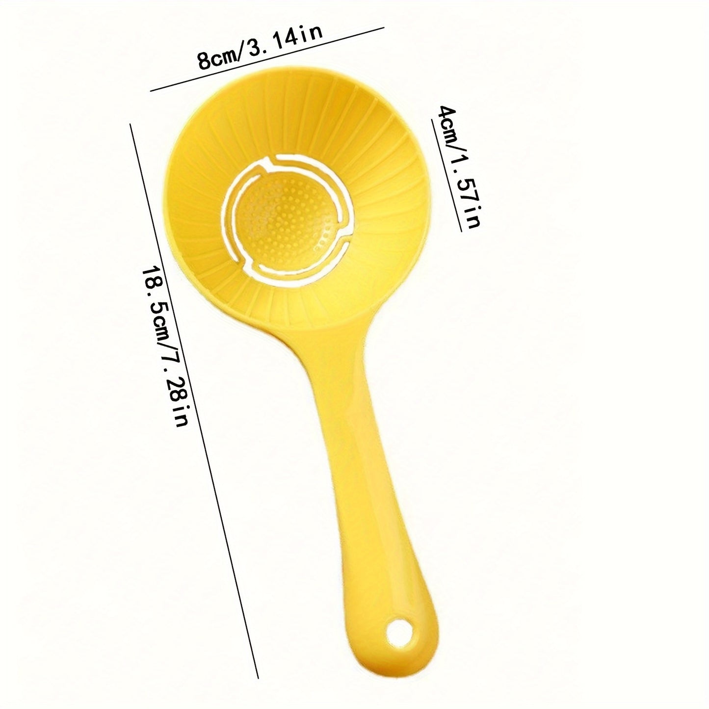 Durable plastic rice shaping tool for home use.