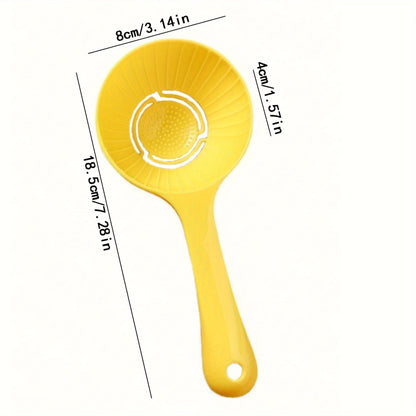 Durable plastic rice shaping tool for home use.