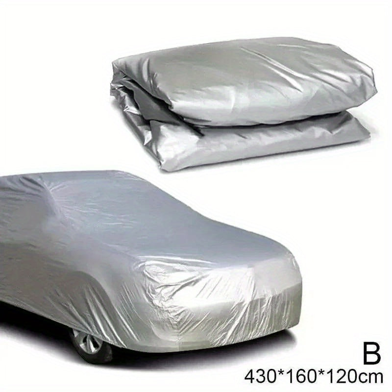 Protect your car from the elements with a UV-resistant all-weather cover, suitable for all car models.