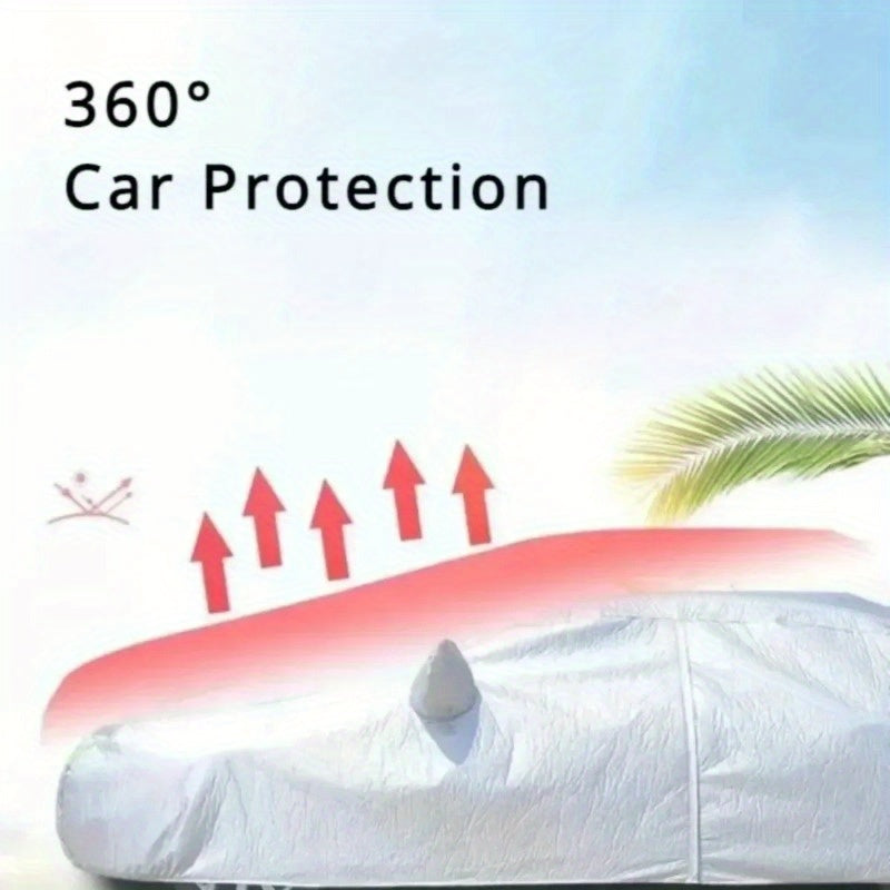 Protect your car from the elements with a UV-resistant all-weather cover, suitable for all car models.