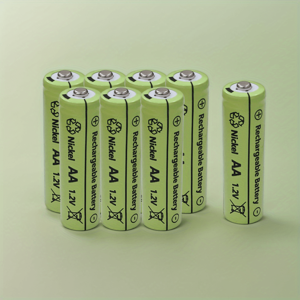 Rechargeable AA/AAA Batteries, 1.2V, High-Capacity for Digital Devices, Universal Compatibility