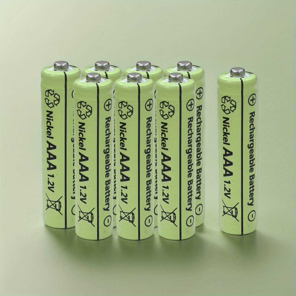 Rechargeable AA/AAA Batteries, 1.2V, High-Capacity for Digital Devices, Universal Compatibility