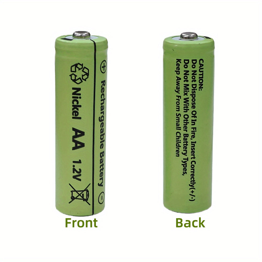 Rechargeable AA/AAA Batteries, 1.2V, High-Capacity for Digital Devices, Universal Compatibility