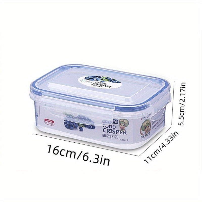 Set of kitchen storage containers with labels, marker pen, and lids. Microwave safe and airtight, perfect for meal prep and keeping food fresh.