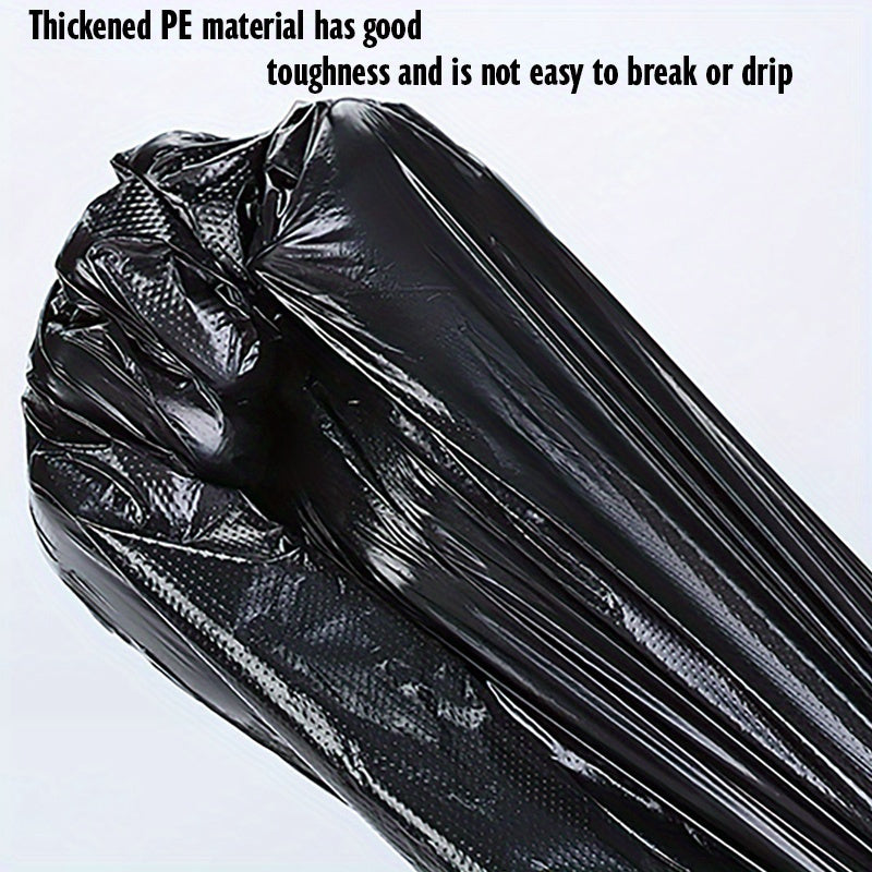 Multipurpose Heavy-Duty Trash Bags, 100-Pack, Perfect for Kitchen, Bathroom, Pet Toilets, Outdoor, Office & Car Use. Comes in 8.66 x 13.77 & 25.98 x 41.99 cm sizes, Disposable Waste Sorting Bags made of HDPE