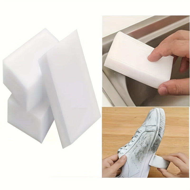 Introducing the Magic Sponge Wipes, the ultimate cleaning solution for your home and car! These super absorbent melamine foam wipes are perfect for all your cleaning needs. 
With their multipurpose design, they can be used for gentle car washes