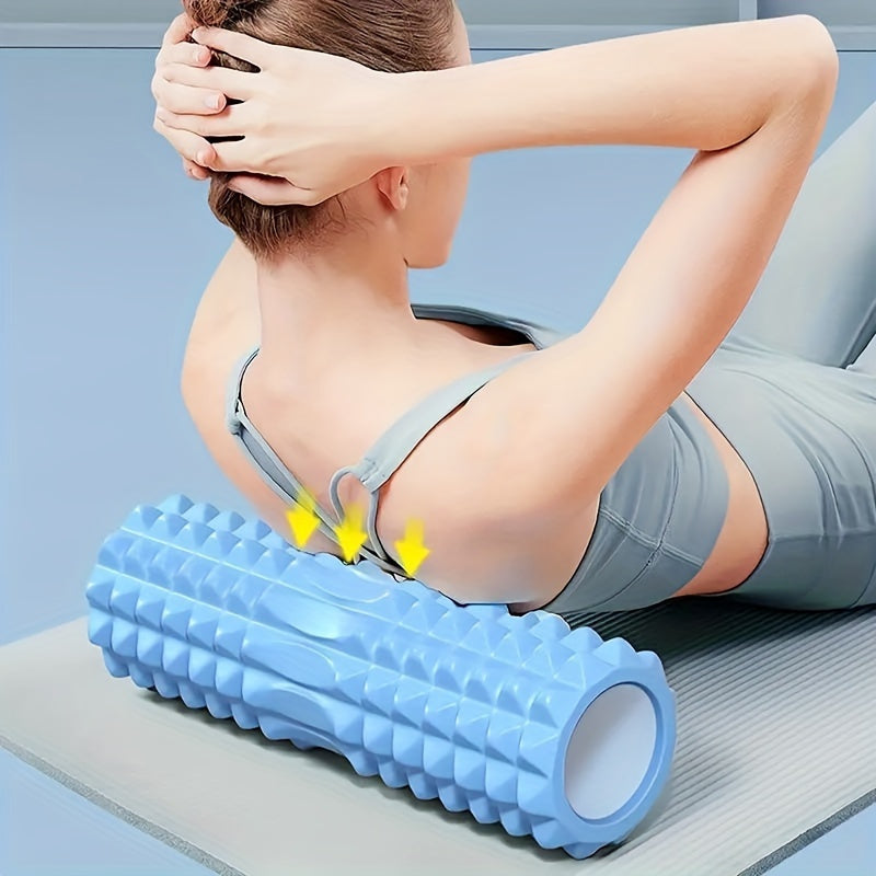 1pc Durable Mini Foam Roller for Back Exercise and Mobility Enhancement - Suitable for Yoga, Pilates, and Gym - No power required, battery-free, home use, made with thermoplastic elastomer