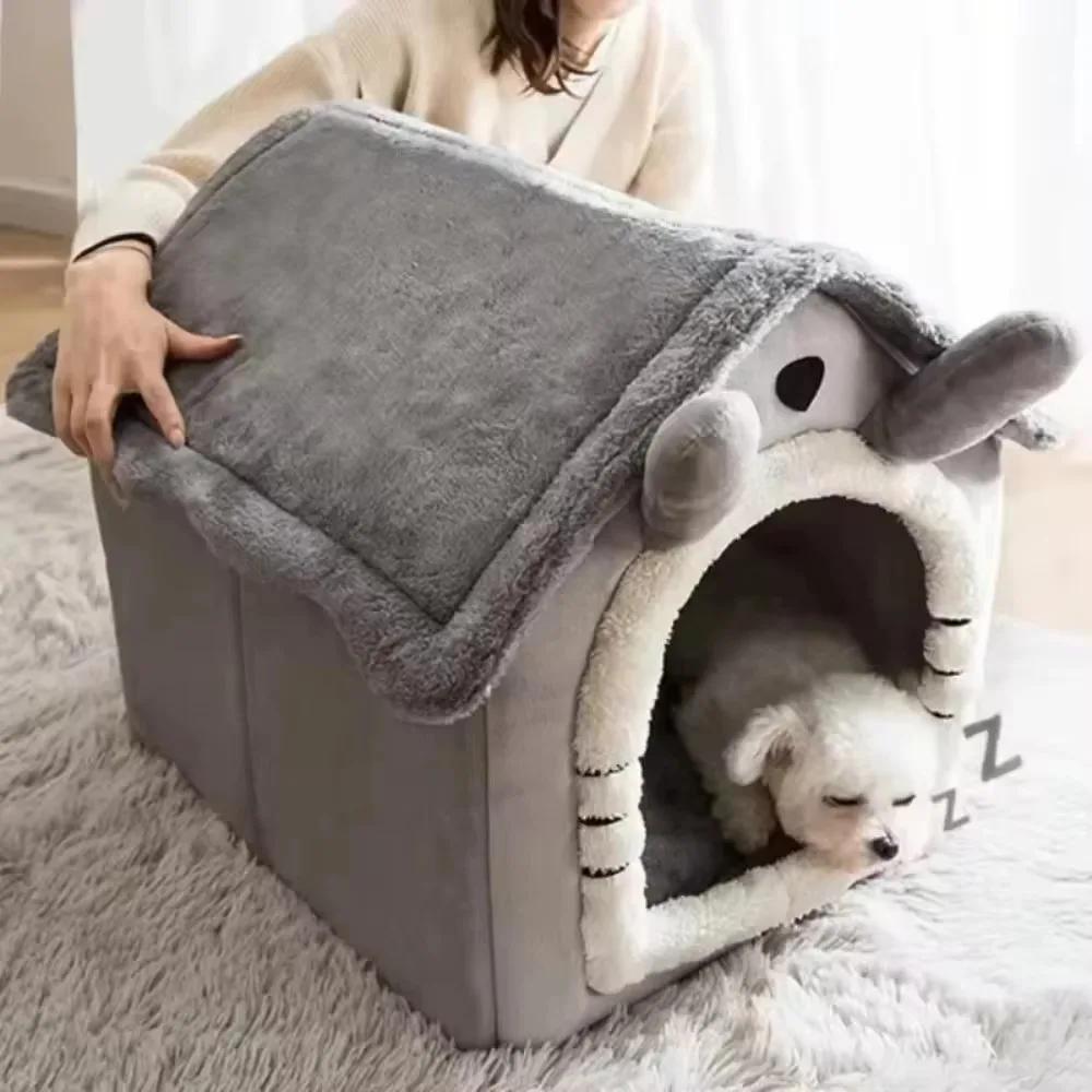 All-Season Washable Pet House for Small Dogs & Cats with Multiple Style Options