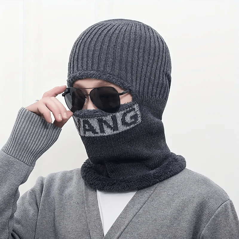 Keep warm this winter with a stylish and practical Winter Fleece Ski Mask. This thick, windproof Balaclava is perfect for cycling and other outdoor activities. Designed for both men and women, this headband beanie cap will keep you protected from the