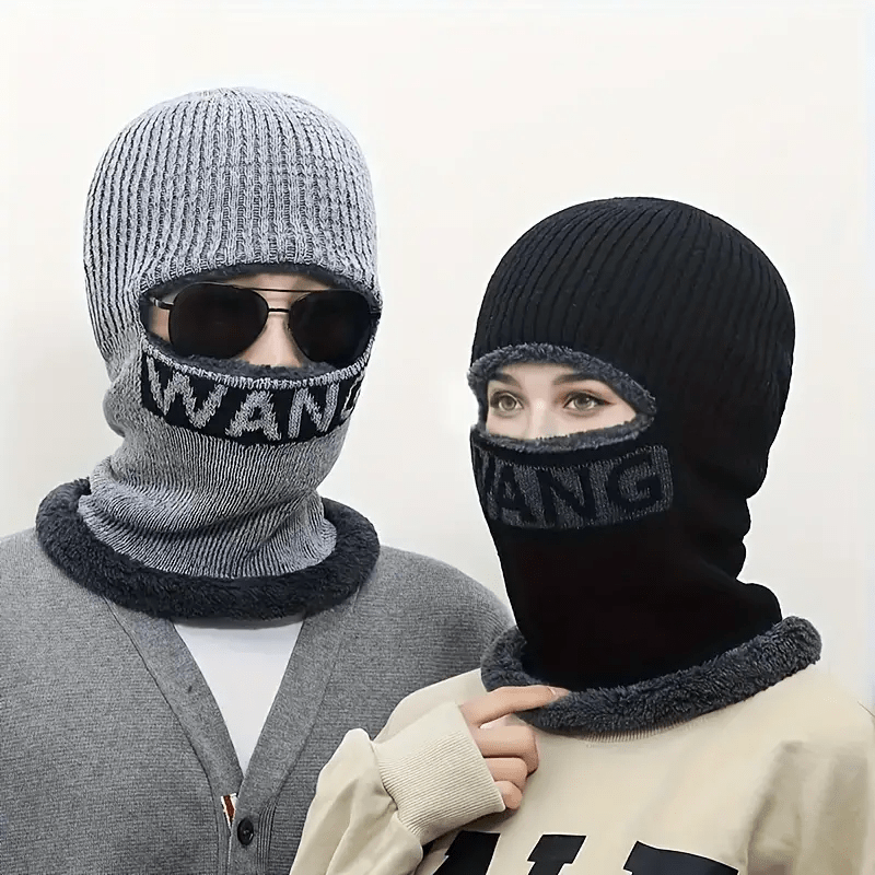 Keep warm this winter with a stylish and practical Winter Fleece Ski Mask. This thick, windproof Balaclava is perfect for cycling and other outdoor activities. Designed for both men and women, this headband beanie cap will keep you protected from the