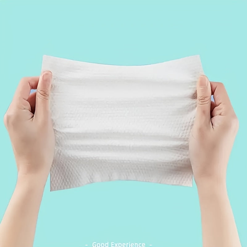 100 ultra-thick, soft facial tissues with pull-out design for beauty salons and home use.