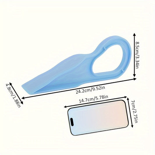 Blue Mattress Lifter: Ergonomic Tool for Effortless Bed Making - Simplifies Tucking in Bed Sheets and Bed Skirts