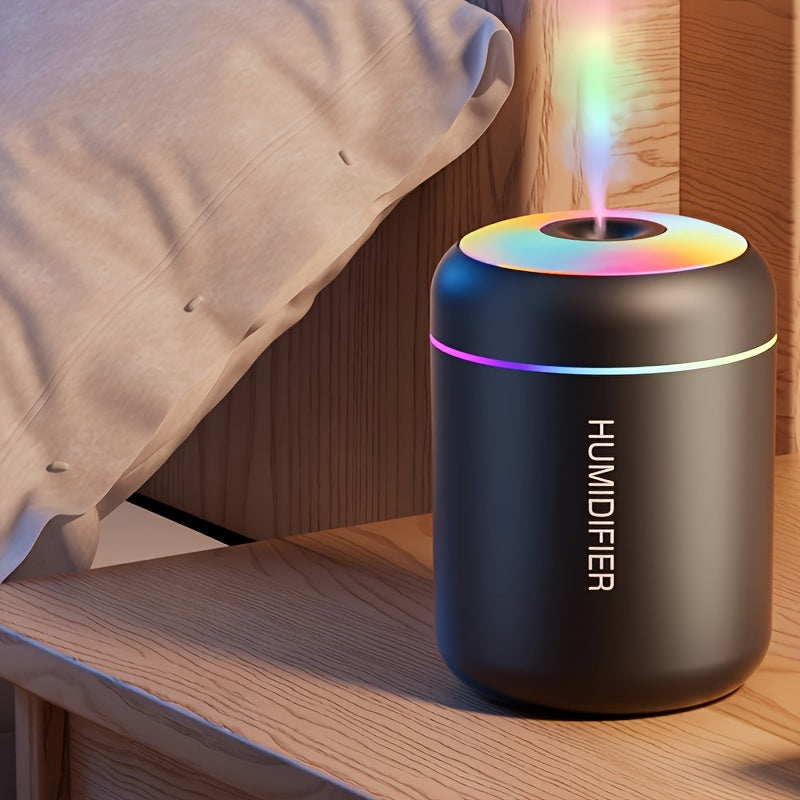 USB-powered aromatherapy diffuser & humidifier with cool mist, night light - ideal for bedroom, boosts mood & plant health, refreshes room.